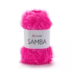 Příze Samba - neonově růžová