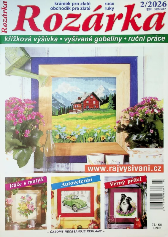 Časopis ROZÁRKA - vyšívání Petr Vala