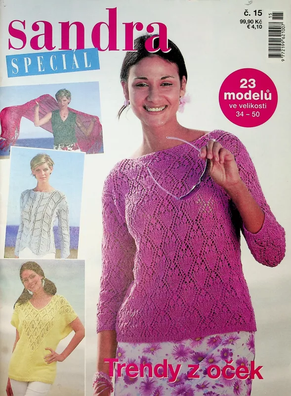 Časopis SANDRA - pletení