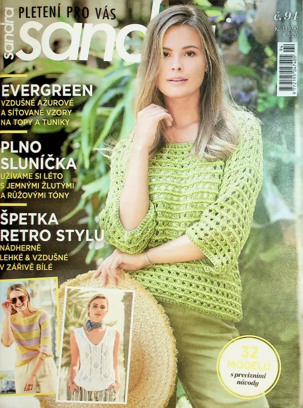 Časopis SANDRA - pletení