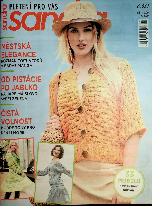 Časopis SANDRA - pletení