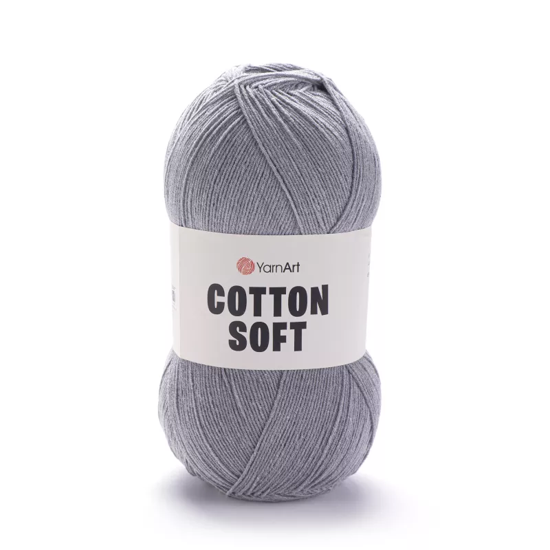 Příze Cotton Soft - šedá YarnArt