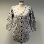 Příze Favori Tweed - bílá Madame Tricote Paris