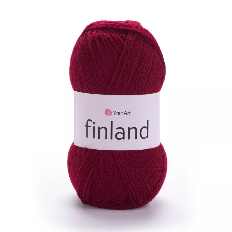 Příze Finland - vínová YarnArt