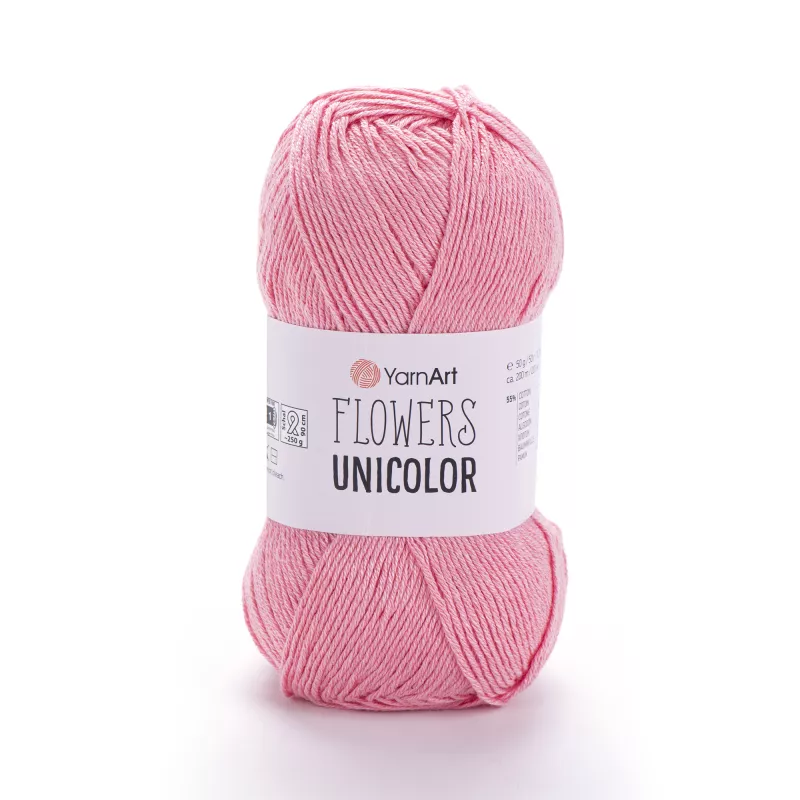 Příze Flowers Unicolor - lososová YarnArt