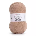 Příze Forza Solid - světle hnědá