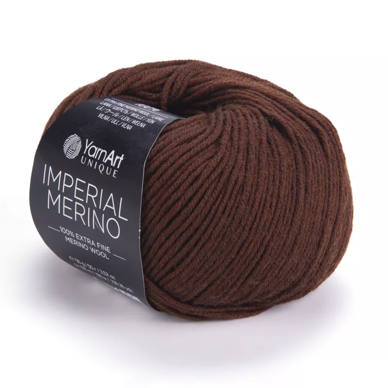 Příze Imperial Merino - tmavě hnědá YarnArt