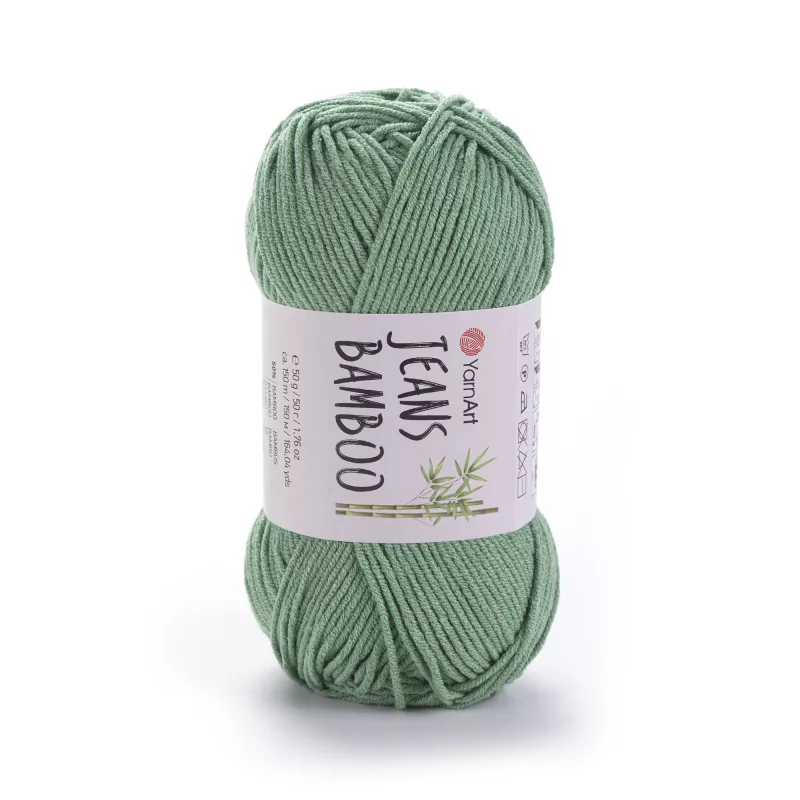 Příze Jeans Bamboo - zelená 2 YarnArt