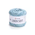Příze Linen Soft - tyrkysová