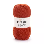 Příze Merino De Luxe 50 - rezavá