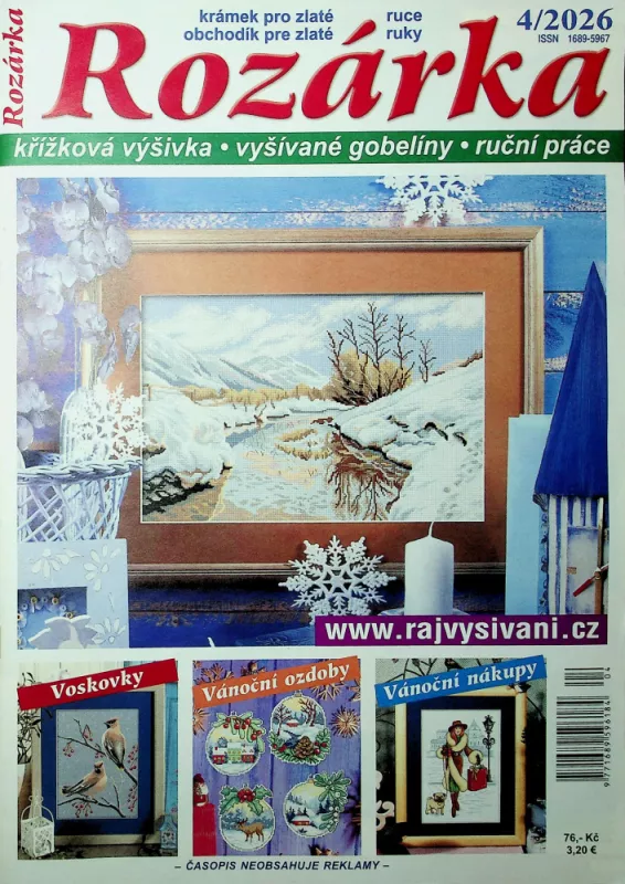 Časopis ROZÁRKA - vyšívání Petr Vala