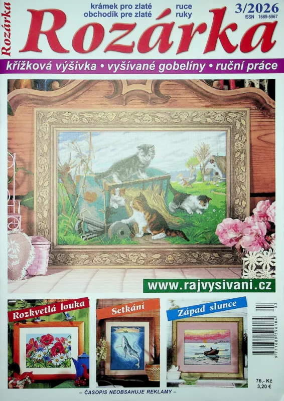 Časopis ROZÁRKA - vyšívání Petr Vala