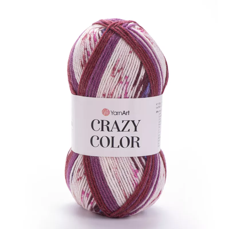 Příze Crazy Color - 168 YarnArt