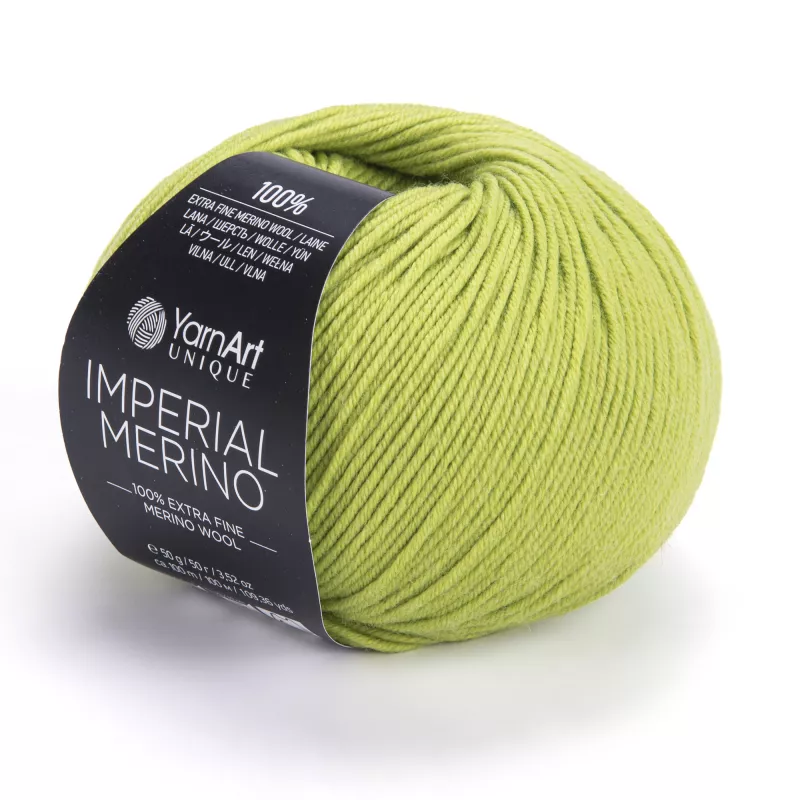 Příze Imperial Merino - světle zelená YarnArt