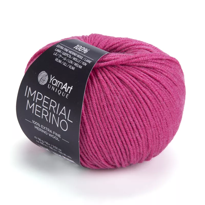 Příze Imperial Merino - tmavě růžová YarnArt