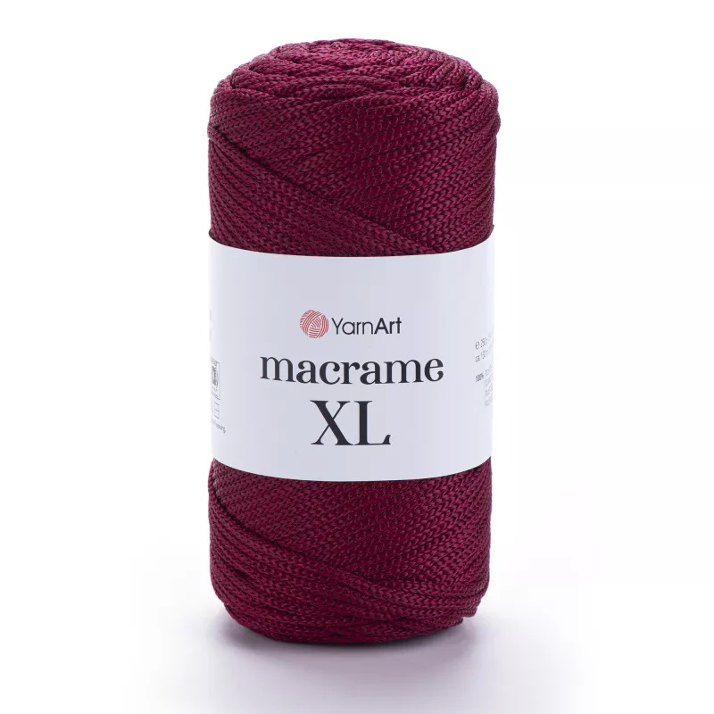 Příze Macrame XL - vínová YarnArt