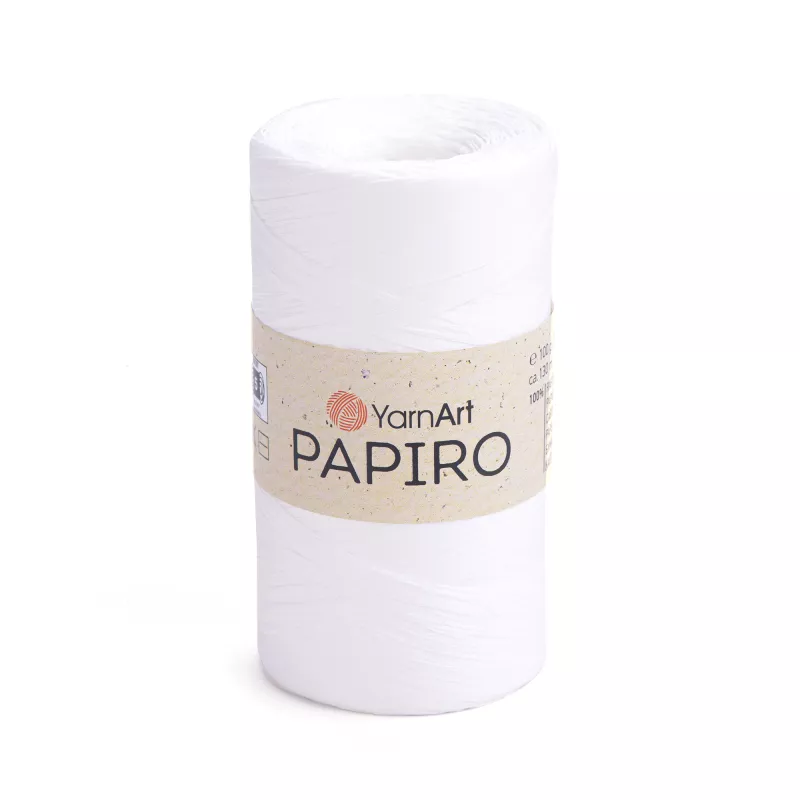 Příze Papiro - bílá YarnArt
