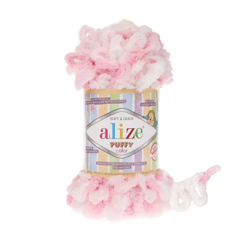 Příze Puffy Color - 5863 Alize
