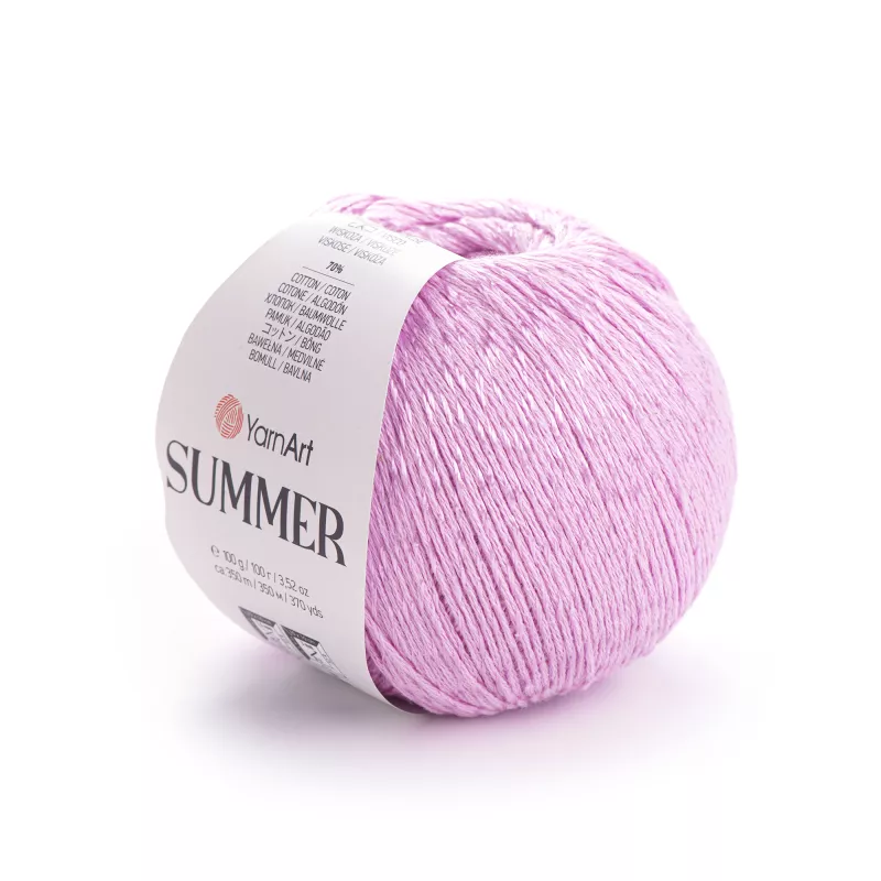 Příze Summer - světle růžová YarnArt