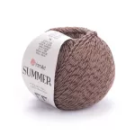 Příze Summer - tmavě hnědá