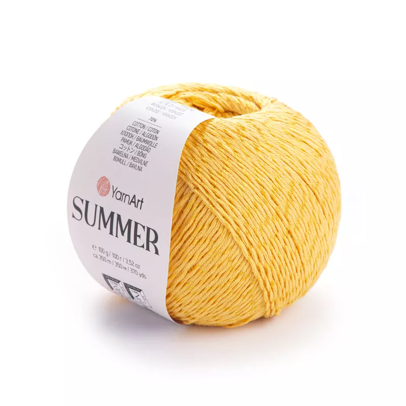 Příze Summer - žlutá YarnArt