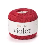 Příze Violet - tmavě červená