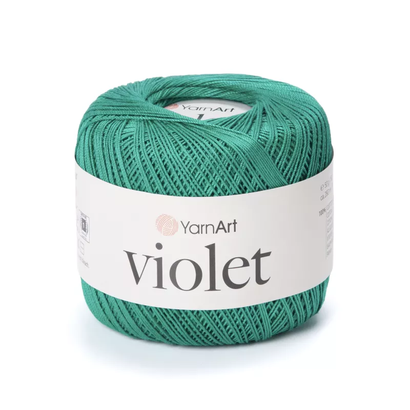 Příze Violet - tmavě zelená YarnArt