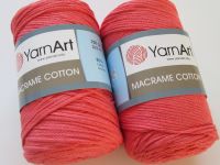 Příze Macrame Cotton - růžovočervená